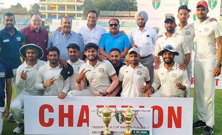 Punjab XI lifts Trident PCA Cup Challenger Triangular Series