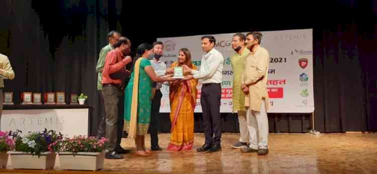 Laburnum, maintained by Alpha G Corp Management Services, receives Swachhta Prahari Samman