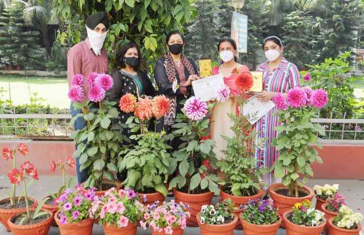 KMV bags prize in flower competition 