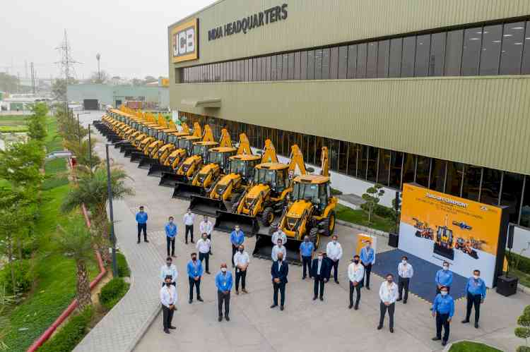 JCB India launches its range of CEV Stage IV Backhoe Loaders