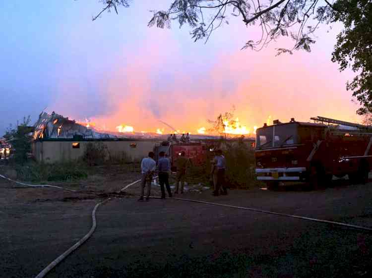 Major fire at Trident’s Textile plant in Budhni (MP)