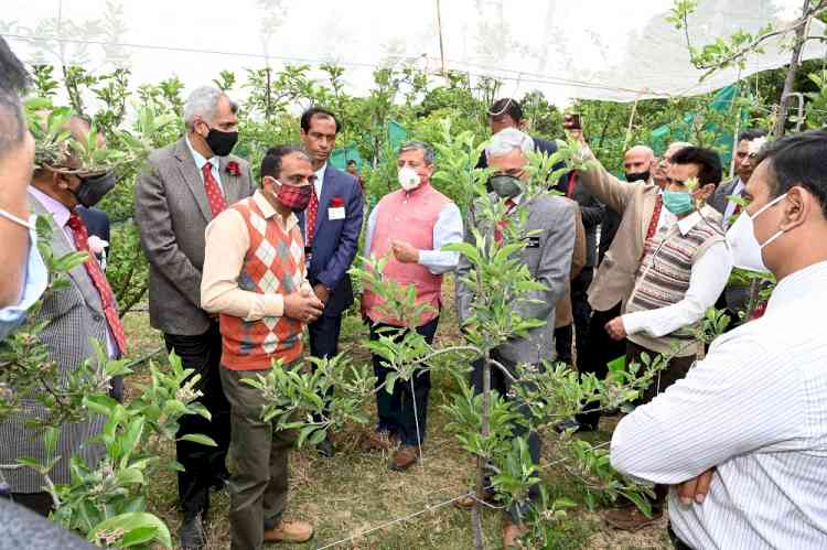 National Defence College delegation visits Nauni varsity