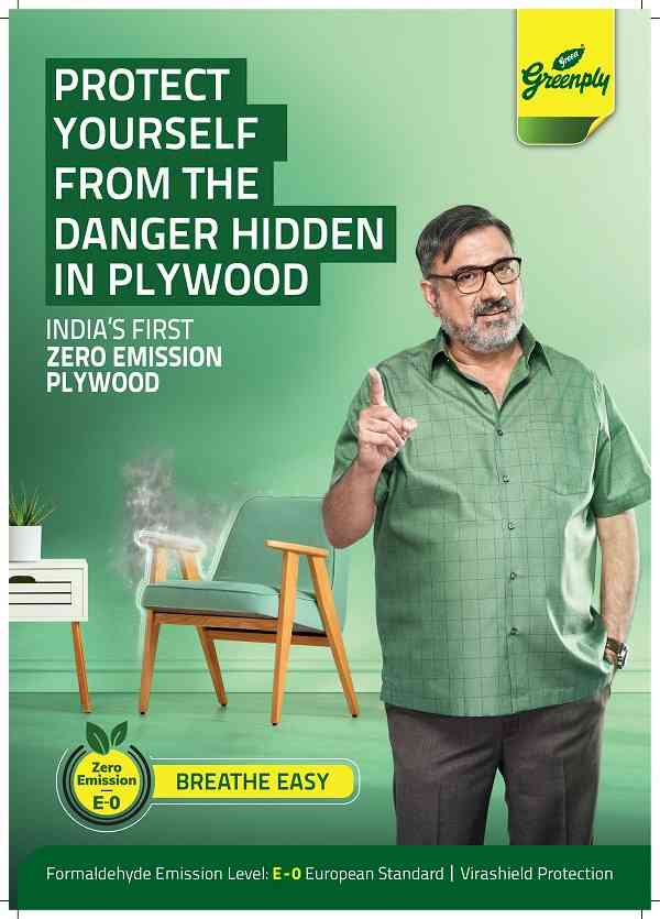 Greenply launches its new brand campaign  'E-0 chuno, Khulke Saans Lo'