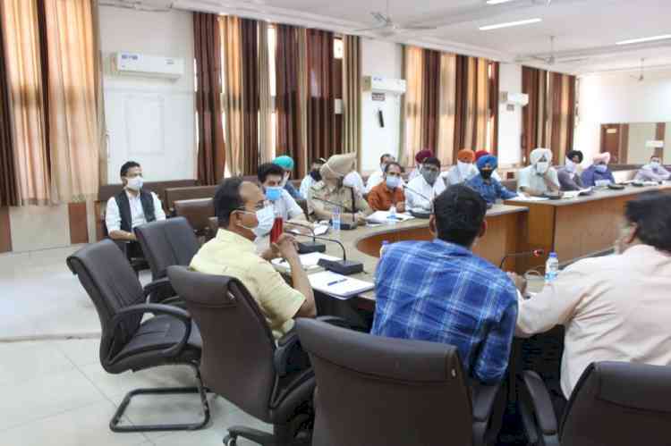 DC reiterates commitment for smooth and hassle-free procurement wheat amidst covid-19