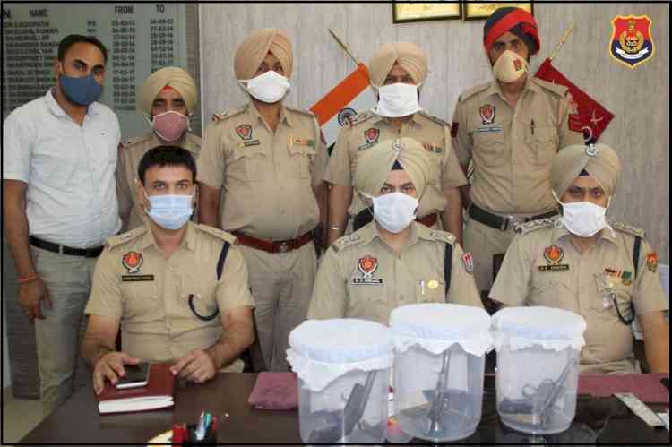 Khanna police claimed  to have nabbed two hard core criminals