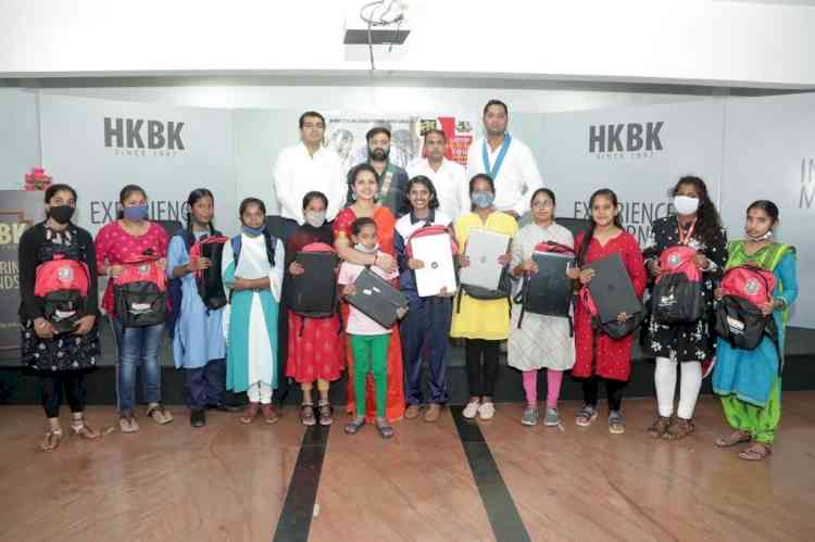 CM Faiz Director HKBK College of Engineering to distribute 500 laptops to empower Girls under Beti Bachao, Beti Padhao Campaign