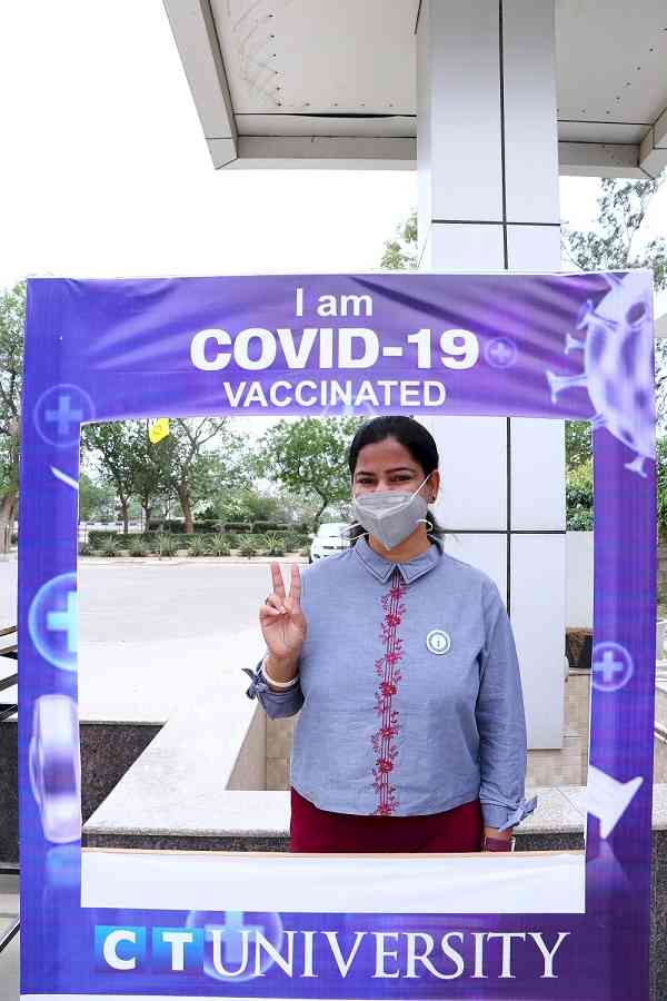 CT University holds Covid-19 vaccination drive