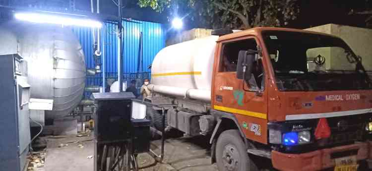 Rail Coach Factory sends 1210 kg liquid Oxygen to Guru Nanak Medical College and Hospital, Amritsar