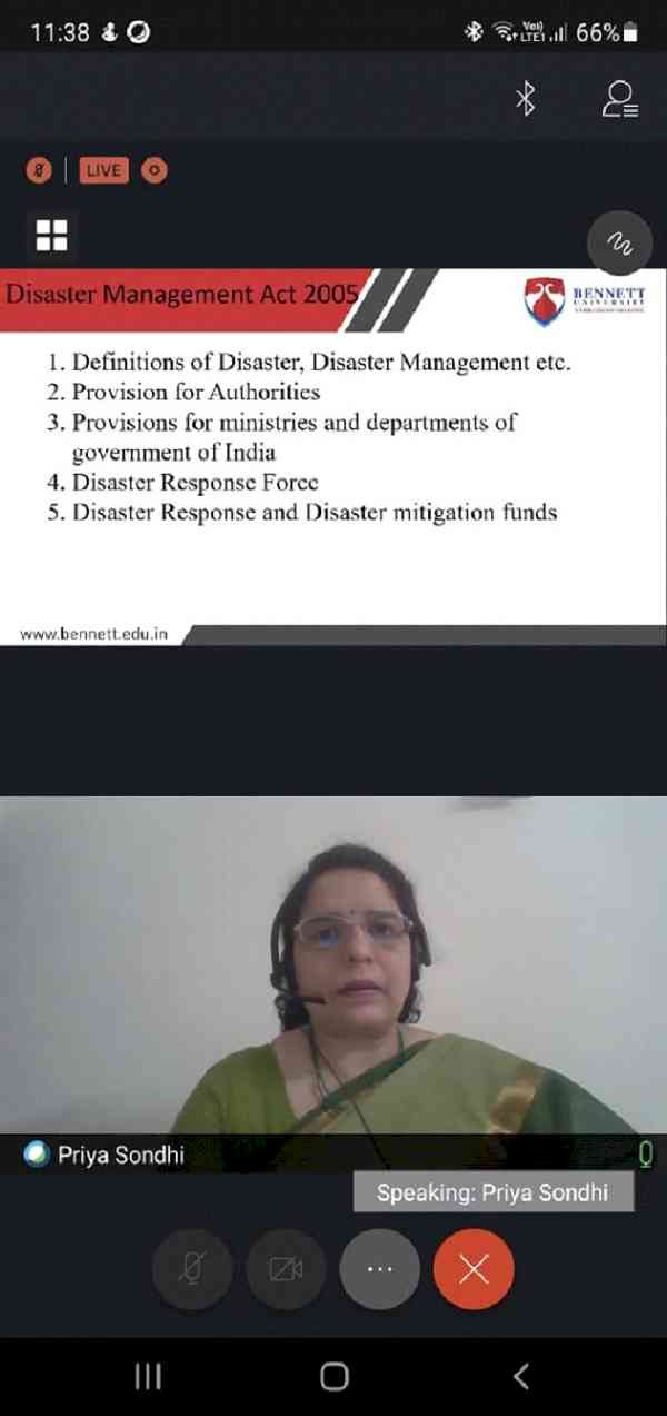 UILS, PU organizes webinar on Disaster Law