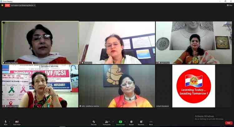 Webinar on “Motherhood in Challenging Time” by eminent personalities at Innocent Hearts