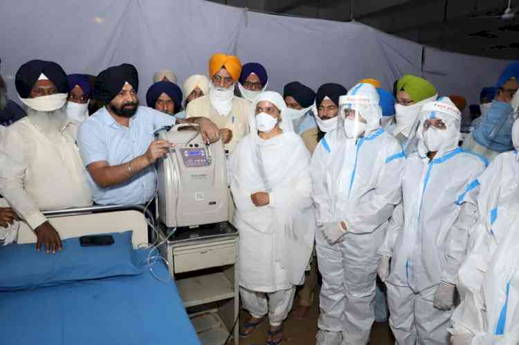 SGPC opens 25 bed Covid hospital at Alamgir