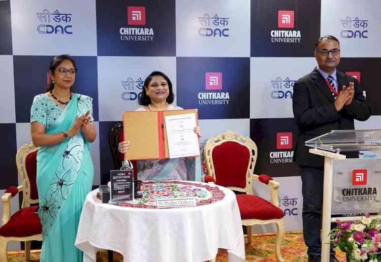 Chitkara University and CDAC join hands to promote research