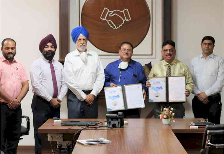 CT University inks MoU with Mohandai Oswal Hospital to provide practical exposure to students