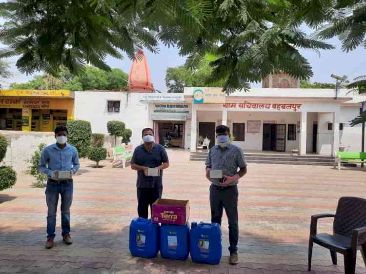 Guru Jambheshwar University of Science and Technology, Hisar sent medicines to five villages 