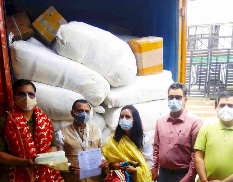 Captain Sanjay gives medicines, medical equipment worth Rs.83 lakh to Kangra Administration