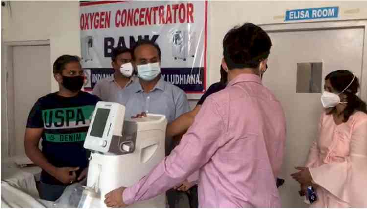 Red Cross Society starts oxygen concentrator bank for covid-19 patients