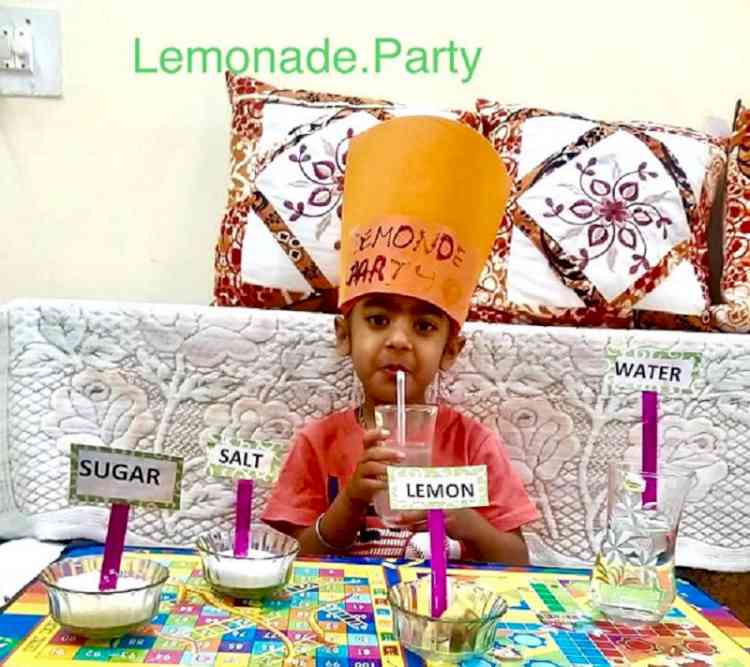 Virtual `Lemonade Party’ organised for students of Prep-II