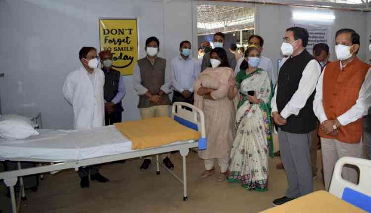 CM dedicates Makeshift Hospital at Paraur near Dharamsala