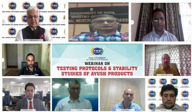 Webinar on “Testing Protocols and Stability Studies of AYUSH Products”