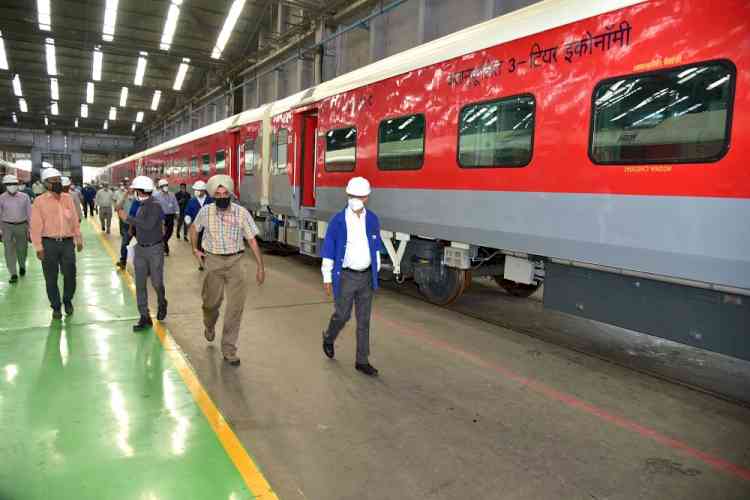 RCF Kapurthala roll out 15 coaches of Three Tier AC Economy Class 