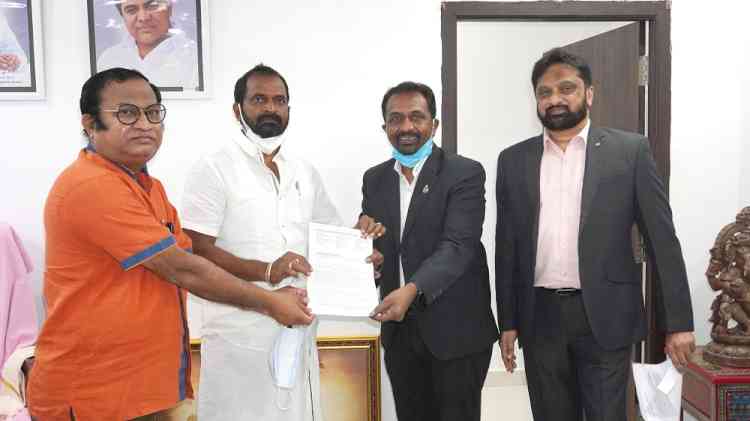 TAAI delegation meets V. Srinivas Goud Minister for Tourism 