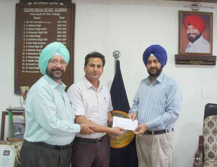 Lyallpur Khalsa College Professor Surinder Pal Mand appointed Dean Student Welfare