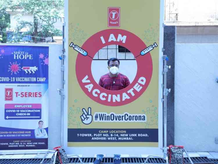 Bhushan Kumar's T-Series commences large vaccination drive with his joint producers for their staff and families