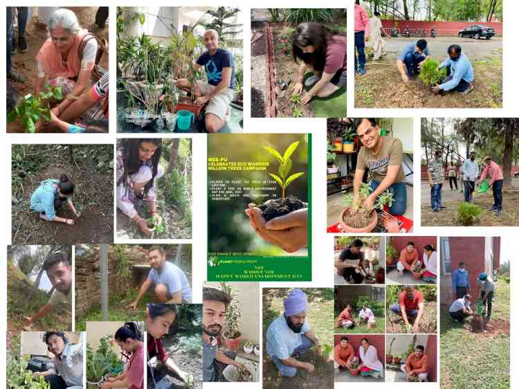 PU Chandigarh celebrates World Environment Day