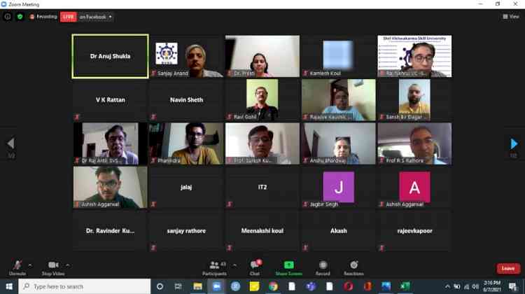SVSU organized webinar on Atmanirbhar Bharat: Challenges and Opportunities in Developing Oxygen Concentrator
