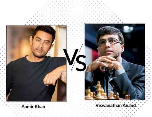 Bollywood Actor Aamir Khan will face off against Viswanathan Anand for Akshaya Patra