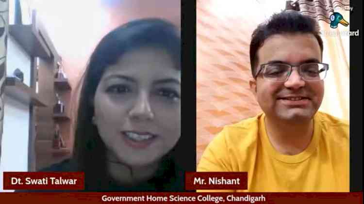 Live Webinar Series by Alumni  on Inspiration, Innovation and Entrepreneurship kickstart at Home Science College