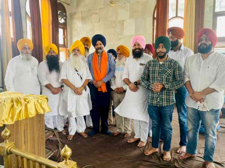 Kular honored at Akalgarh Sahib for being appointed as P.A.C. Member of Shiromani Akali Dal