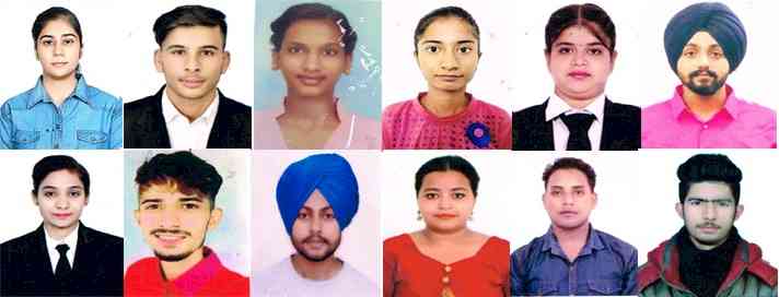 Doaba College Tourism and Hotel Management Students excel in University Exams 