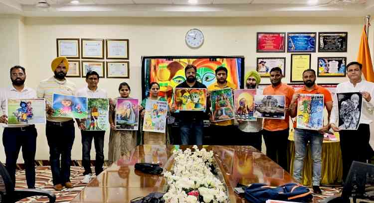 4th Edition of painting competition organised by Mayank Foundation