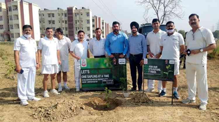 Canara HSBC Oriental Bank of Commerce Life Insurance initiates plantation drive