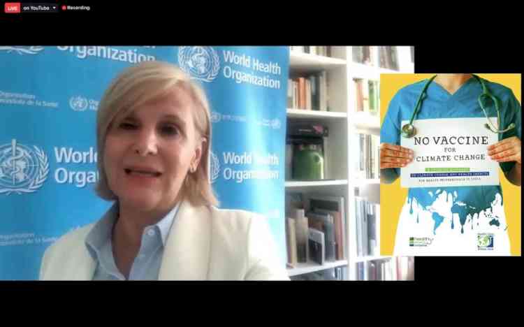 “No Vaccine for Climate Change” communication guidebook for healthcare professionals, released