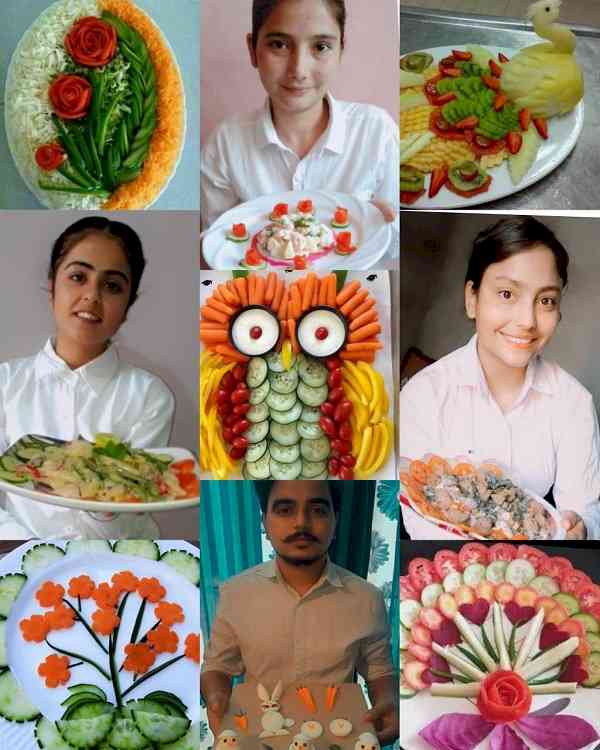 Immunity booster salad making competition organized at Dips IMT
