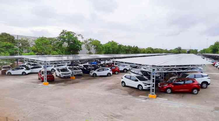 Tata Motors and Tata Power inaugurate India’s largest Solar Carport at its Car Plant in Pune