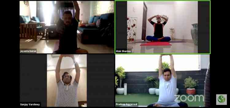 Signature Global organizes week-long online yoga sessions