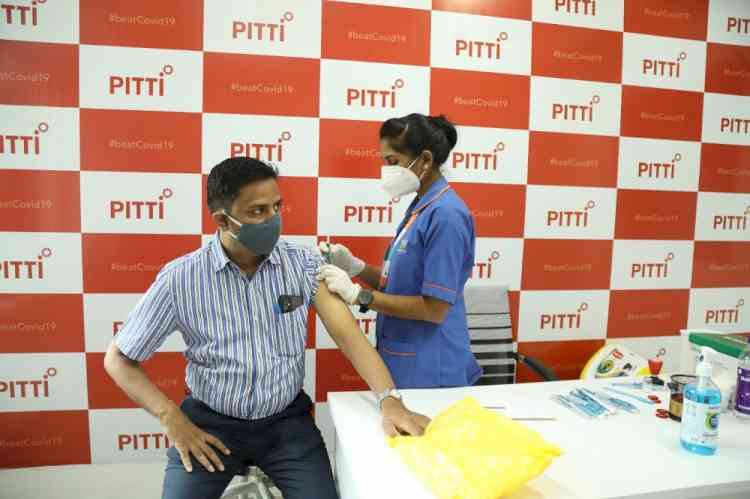 Pitti Engineering vaccinated 7000 people across their manufacturing facilities in Hyderabad and Aurangabad