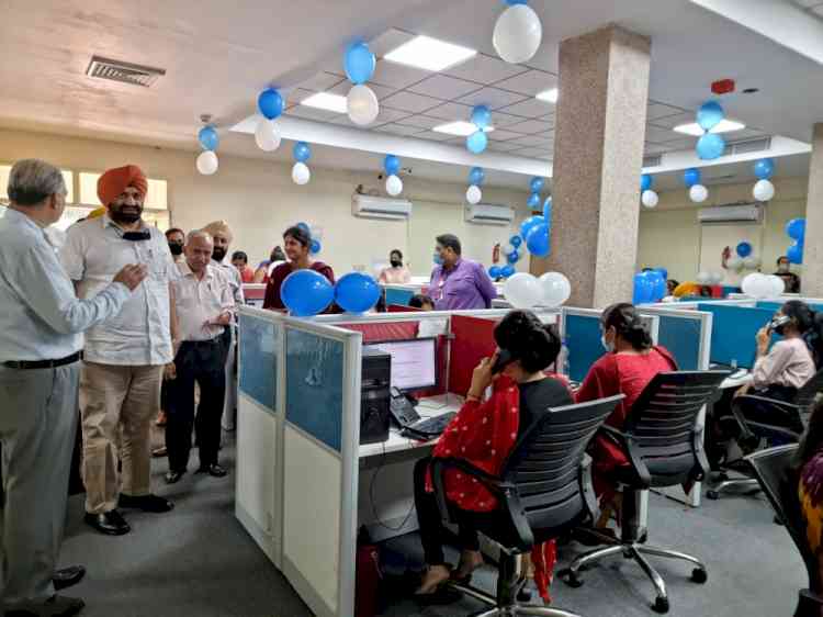 Er. DPS Grewal Director Distribution, dedicates expansion of Electricity Call Centre at Janta Nagar, Ludhiana 