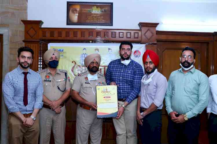 CT University in association with Lbasnaa institute honors Moga DC and police officials
