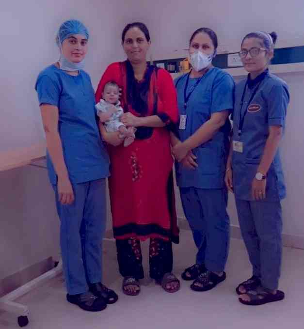 New born baby with multiple infections gets new lease of life