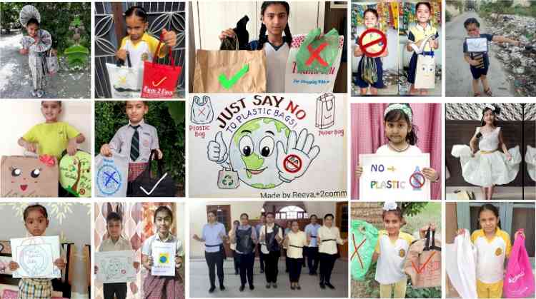 DIPS students gave message: Say no to plastic