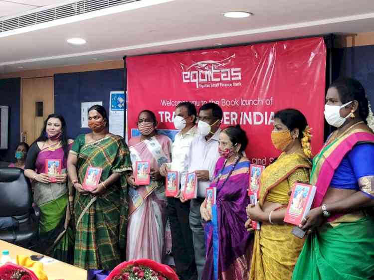 Equitas MD receives first copy of book ‘Transgender in India’ 