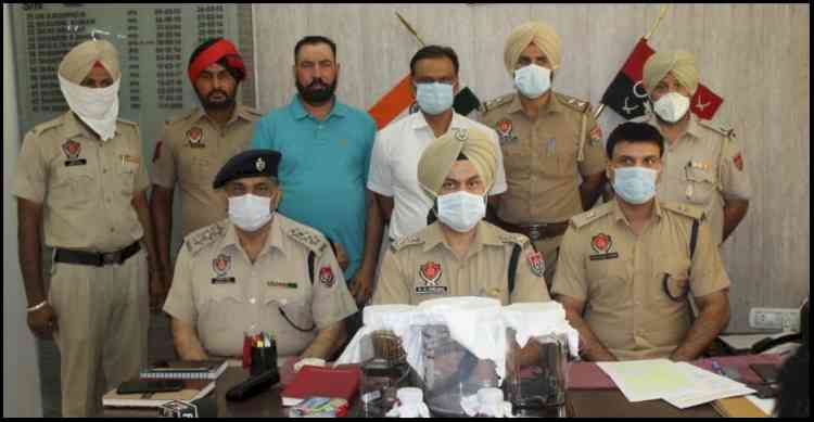 Khanna police claimed to have busted target killing gang 