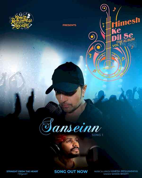 Himesh choses a unique and different strategy for his next composition Sanseinn sung by Sawai Bhatt!