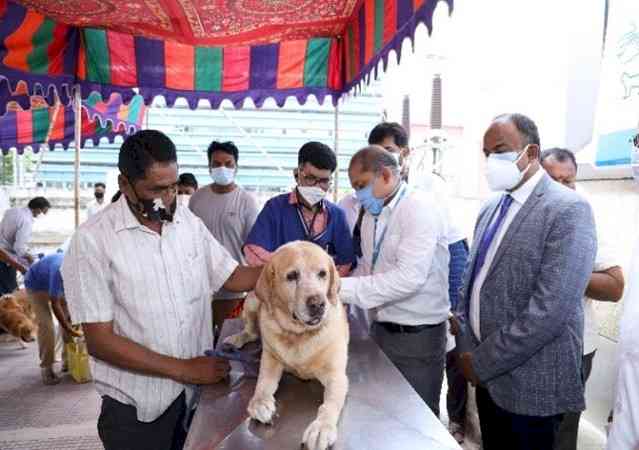 Indian Immunologicals administers 1 Lac FREE dosages of Anti-rabies vaccine on World Zoonosis Day 2021