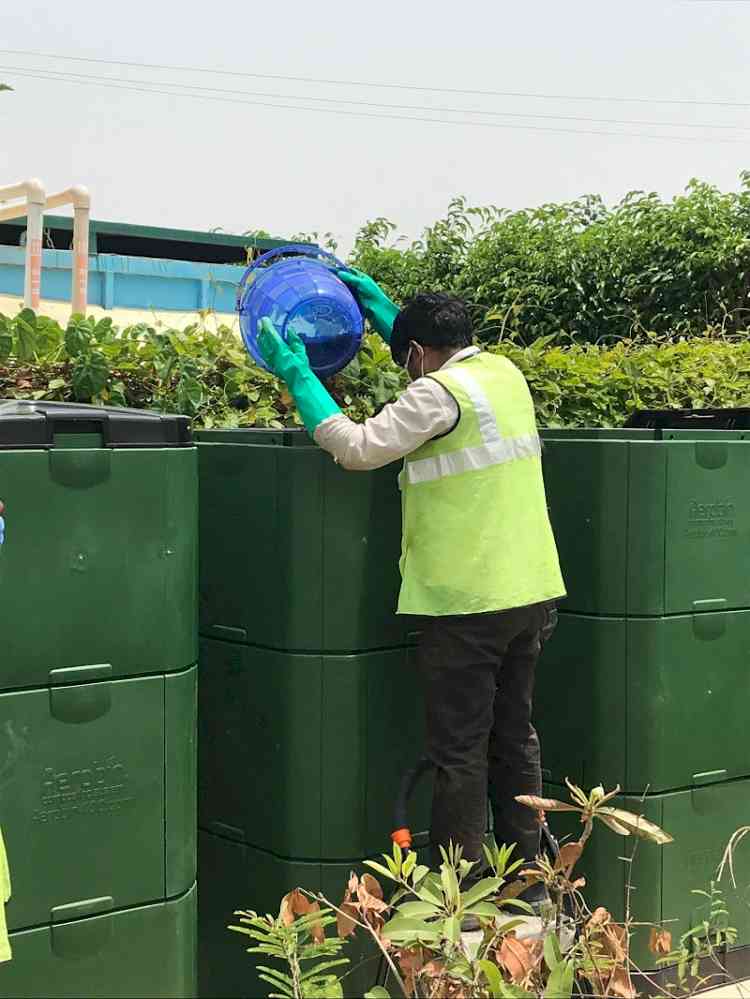 Riverdale Aerovista becomes first housing society to install path-breaking composting system in tricity