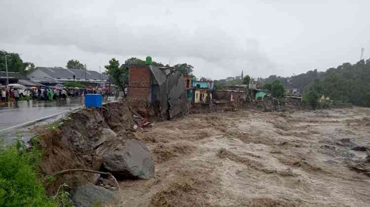 First monsoon rain plays havoc in and around Dharamsala